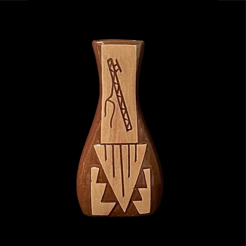 Vtg Authentic Native American Sioux Pottery